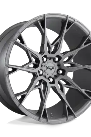 Niche 1PC M182 STACCATO 5X114.3 22X9 +38 MATTE ANTHRACITE Today Only