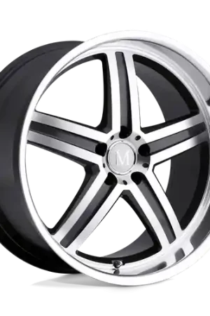 Holiday Sale Mandrus MANNHEIM 5X112 20X8.5 +25 GUNMETAL W/ MIRROR CUT FACE & LIP