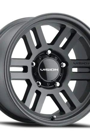 Vision Manx 2 355 Overland Wheel 16x6.5 5x130 Satin Black 45mm Limited Offer