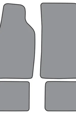 Worldwide Shipping Floor Mats for 1954-1956 Oldsmobile 98 (FM180F FM18R) Loop 4Pc