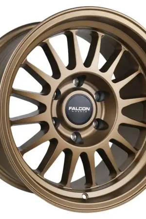 Falcon Tx2 Stratos Wheel 17x9 6x139.7 Matte Bronze -12mm TX2-7983-12-MBR - FREE T-SHIRT INCLUDED! Price Cut