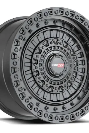 Vortek Vrd-703 Wheel 18x9 Blank Custom Drilled Matte Black 0mm Big Sale