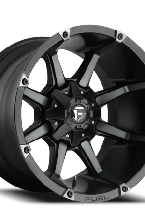 Fuel D556 Coupler Wheel 20x10 8x180 Matte Black Machined With Double Dark Tint -12mm - FREE T-SHIRT INCLUDED! Must Have