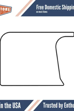 Trunk Floor Mat Cover with Insulation for 1957-1958 Buick Smooth Rubber Factory Price