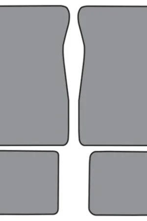 Luxury Floor Mats for 1989 Chevrolet R3500 Crew Cab (FM10F FM18R) Cutpile 4Pc