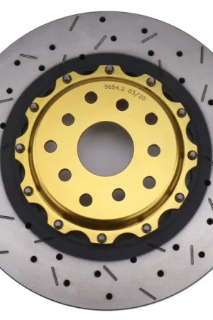 DBA 5000 Series 2 Piece Drilled and Slotted Rotor (Front) - 2015-2017 Subaru STI / 2004-2014 Impreza Holiday Sale