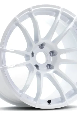 Buy Today Gram Lights 57Xr Wheel 18x10.5 5x114.3 Ceramic White Pearl 12mm - FREE T-SHIRT INCLUDED!