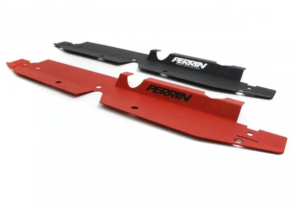 PERRIN 08-14 Subaru WRX & STI / 08-11 Impreza Radiator Shroud - Red Direct From Factory
