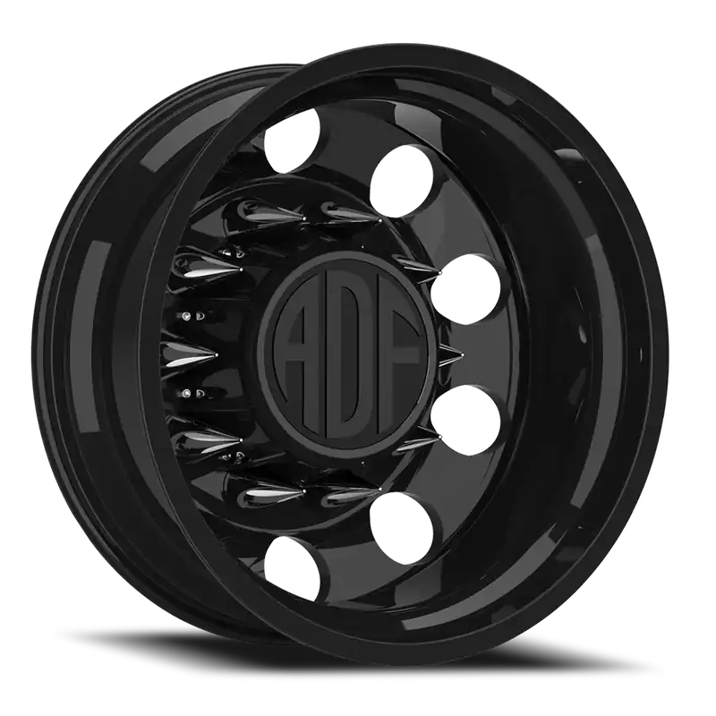 Wholesale Adf Classic Dually Wheel 20x8.25 8x210 Gloss Black -167mm - MINIMUM PURCHASE OF 4 - FREE T-SHIRT INCLUDED!