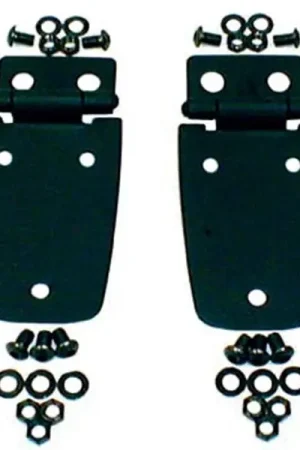 Rugged Ridge 97-06 Jeep Wrangler Black Hood Hinges Budget