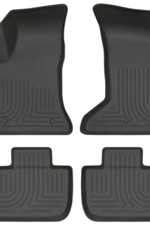 Exclusive Offer Husky Liners 11-12 Dodge Charger/Chrysler 300 (AWD Only) WeatherBeater Combo Black Floor Liners