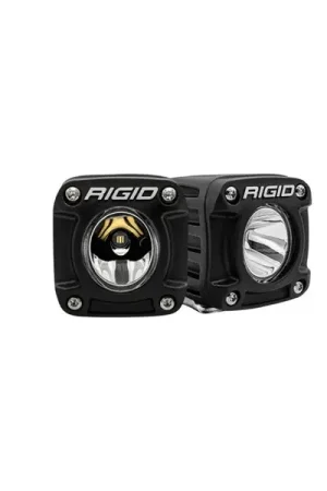 Holiday Sale Rigid Industries Revolve Pod w/White Trim Ring - Pair