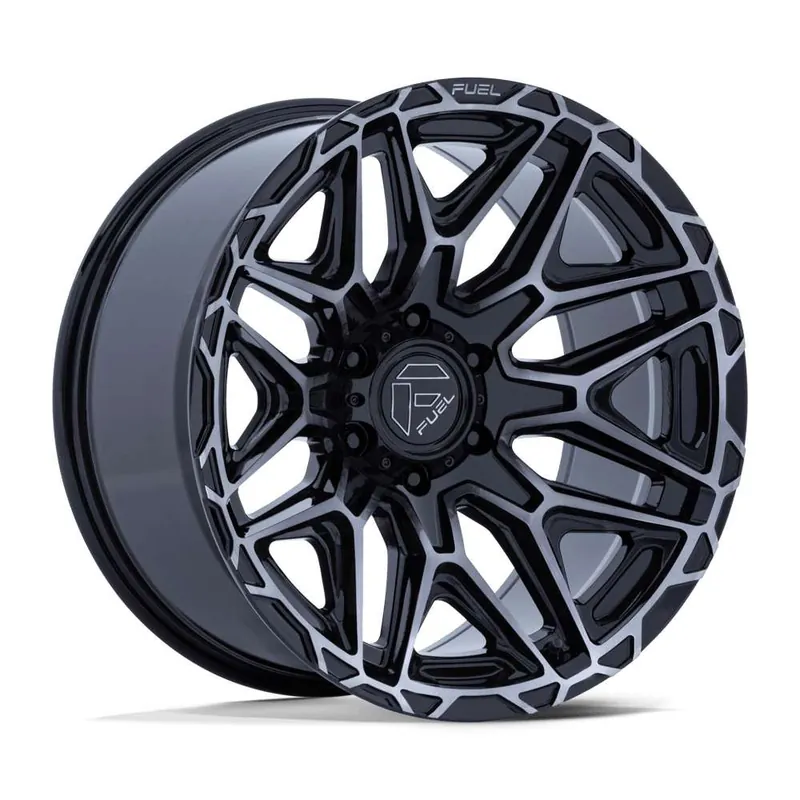 Fuel Fc885 Injector Wheel 20x9 8x165.1 Gloss Black Machined Face w/ Dark Tint 1mm - FREE T-SHIRT INCLUDED! Price Drop