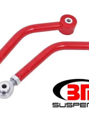 Low Price BMR 08-17 Challenger Upper Control Arms Single Adj. Rod Ends (Polyurethane) - Red
