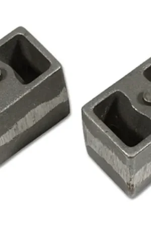 Tuff Country 4in Cast Iron Lift Blocks (3in Wide/ Tapered) Pair Flash Sale