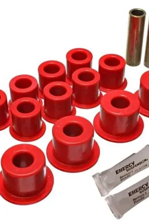 Energy Suspension 73-87 GM Denali XL/Suburban/Yukon XL 4WD Black Front Leaf Spring Bushing Set Top Rated