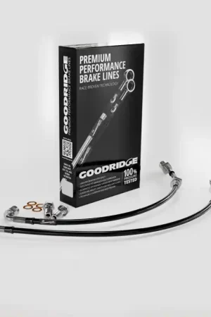 Discount Goodridge 90-01 Subaru Legacy Stainless Steel Front Brake Lines