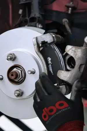 DBA 95-99 Nissan 200SX SE-R (w/Rear Rotor) 2.0L Front Street Series Standard Rotor Clearance