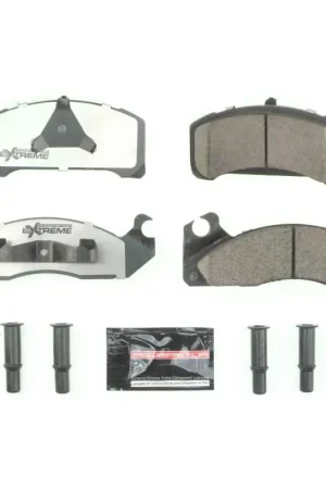 Free Shipping Power Stop 1983 Ford Fairmont Front Z26 Extreme Street Brake Pads w/Hardware