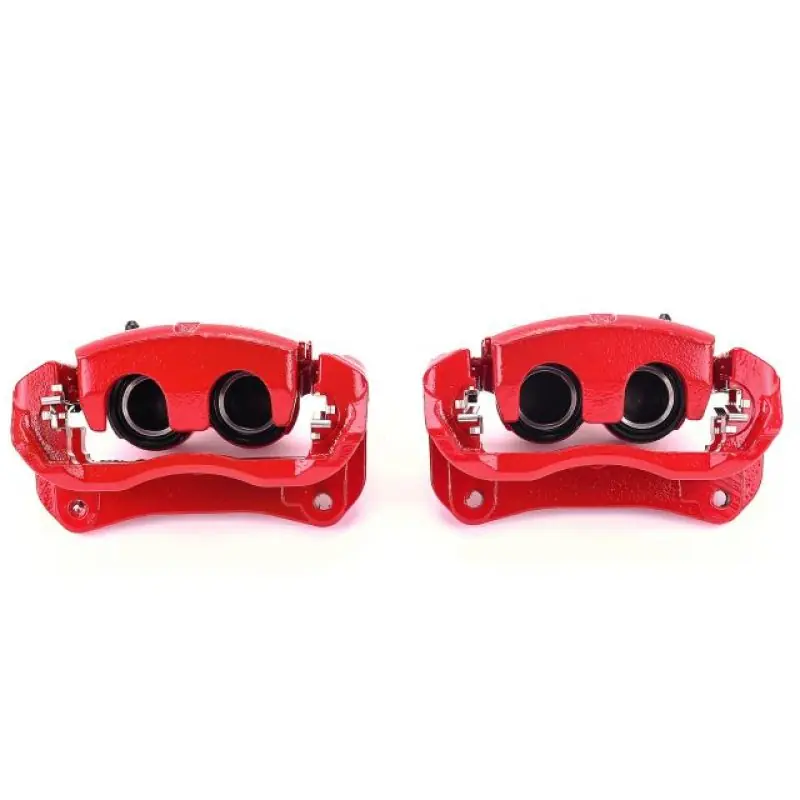 Factory Price Power Stop 10-18 Lexus RX350 Front Red Calipers w/Brackets - Pair