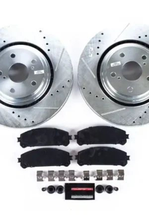 Power Stop 15-17 Lexus NX200t Front Z23 Evolution Sport Brake Kit Free Returns