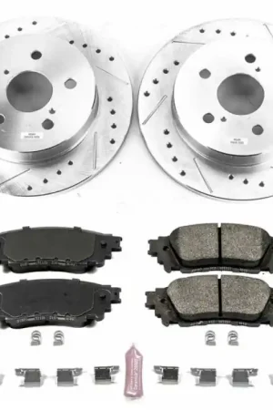 Power Stop 15-17 Lexus NX200t Rear Z23 Evolution Sport Brake Kit Limited Edition