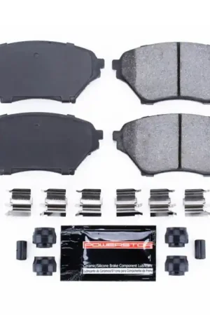 Power Stop 01-05 Mazda Miata Front Z23 Evolution Sport Brake Pads w/Hardware Handmade