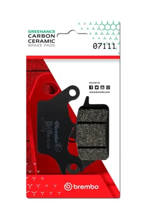 While Supplies Last Brembo OE Suzuki Address/Yamaha Tricity Carbon Ceramic Brake Pad - Front