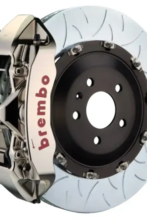 Brembo 93-98 Supra Front GTR BBK 6 Piston Billet380x34 2pc Rotor Slotted Type-3- Nickel Plated Buy Direct