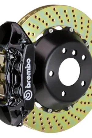 Editor’s Pick Brembo 11-21 Grand Cherokee (Excl. SRT) Rear GT BBK 4 Piston Cast 380x28 2pc Rotor Drilled-Black