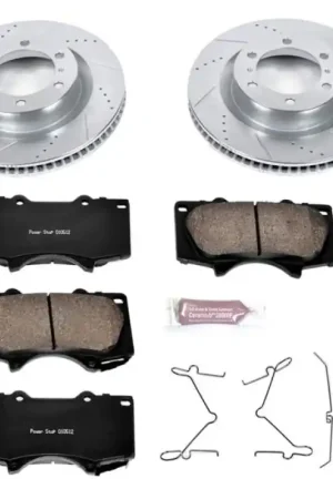 Super Sale Power Stop 10-19 Lexus GX460 Front Z23 Evolution Sport Brake Kit