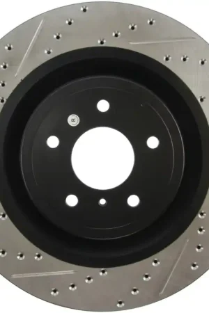 StopTech Infiniti G37 / Nissan 370Z SportStop Slotted & Drilled Front Right Rotor Instant Buy