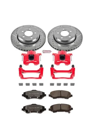 Premium Power Stop 07-11 Dodge Nitro Front Z36 Truck & Tow Brake Kit w/Calipers