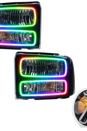 Oracle 05-07 Ford F-250/350 SMD HL - Black - ColorSHIFT In Demand