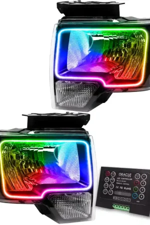 Certified Oracle 09-14 Ford F-150 LED HL - ColorSHIFT w/ 2.0 Controller