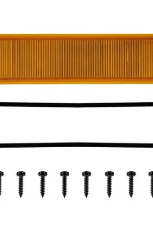 Diode Dynamics Outer Lens for Stage Series Wide - Amber Direct From Manufacturer
