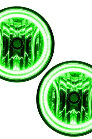 Holiday Sale Oracle Lighting 08-16 Toyota Sequoia Pre-Assembled LED Halo Fog Lights -Green