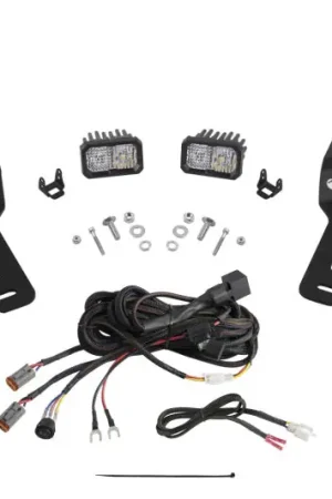 Best Price Diode Dynamics Stage Series Ditch Light Kit for 2019-Present Ram C2 - Pro White Combo