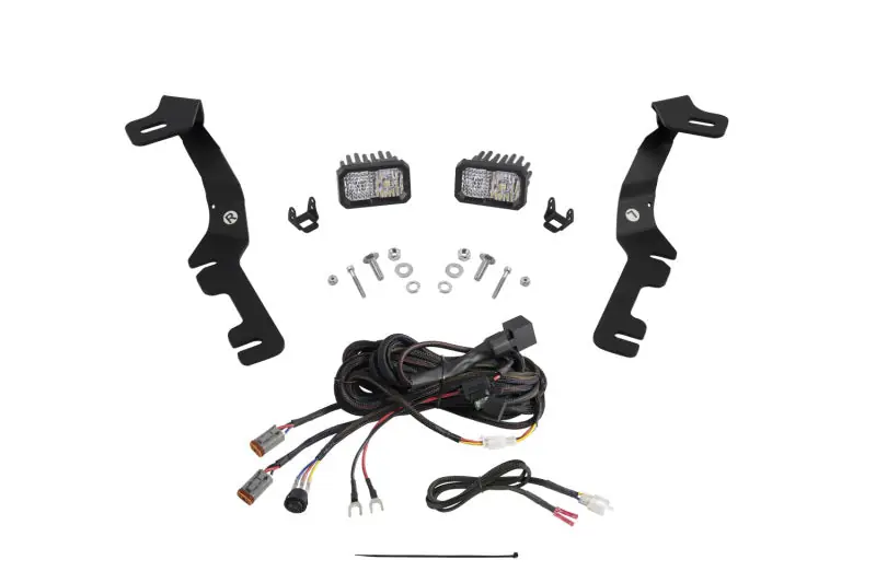 Best Price Diode Dynamics Stage Series Ditch Light Kit for 2019-Present Ram C2 - Pro White Combo