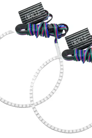 Same Day Shipping Oracle Ford Mustang GT/V6 10-12 Halo Kit - ColorSHIFT w/o Controller