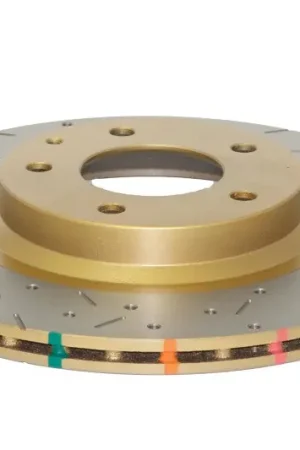 DBA 03-10 RX-8 Std Suspension / Sport Suspension Rear Drilled & Slotted 4000 Series Rotor Fan Favorite