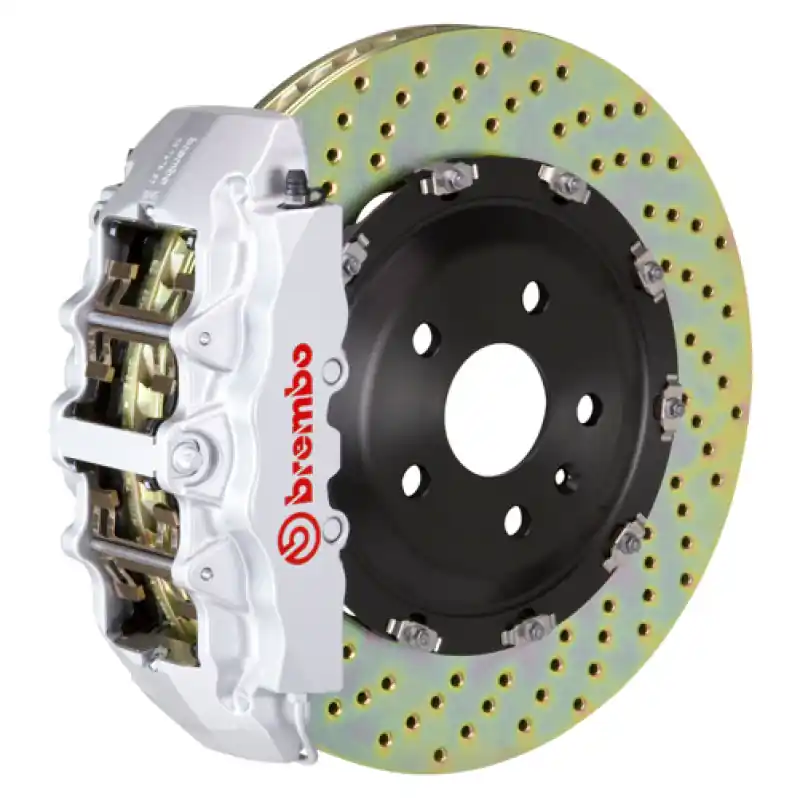 Brembo 16-23 Metris (W447) Front GT BBK 6 Piston Cast 380x34 2pc Rotor Drilled-Silver Don’t Miss Out