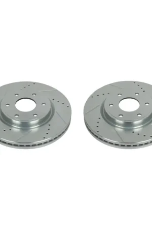Special Discount Power Stop 10-13 Nissan Patrol (Middle East Market) Front/Rear Drilled & Slotted Rotor (Pair)