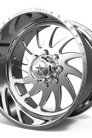 Top Rated American Force Forged Wheels Spirit H31 Polished 20x10 -25mm Offset 5x150