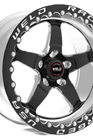 Latest Weld S71 15x10 / 5X115 Conical Lug 6.5BS Black 3.18 ID Medium Pad SBL MT Black