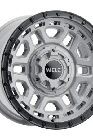 Trusted Brand Weld Off-Road Crux 17x9in / 5x114.3 BP / ET -12 / 78.1mm Bore - Gloss Armor Gray / Satin Black Wheel