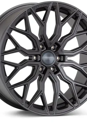 Big Sale Vossen HF6-3 22x9.5 / 6x139.7 / ET20 / Deep Face / 106.1 - Matte Gunmetal Wheel