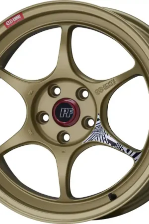Enkei PF06 18x7.5in 5x114.3 BP 48mm Offset 75mm Bore Gold Wheel MOQ 40 Hassle-Free Returns