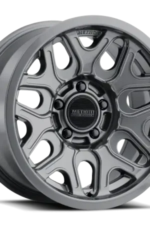 Buy Today Method MR322 / 20x10 / 6x5.5 BP / -18ET / 4.76in BS / 106.25mm CB - Gloss Titanium Wheel