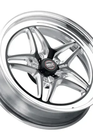 Today Only Weld S81 18x5 / 5x115 BP / 1.6in BS Black Wheel (High Pad) - Non-Beadlock